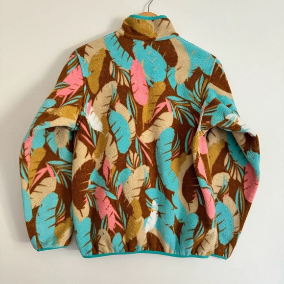 Patagonia Lightweight Synchilla Snap-T Pullover Feather Dance Bear Brown size:S - Picture 2 of 5